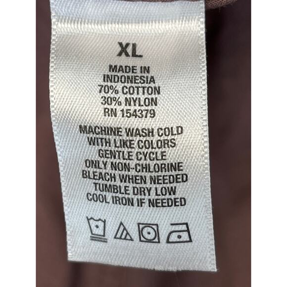 Aeropostale Womens Light Purple Parachute Drawl-string Wide Leg Pants - Picture 7 of 8